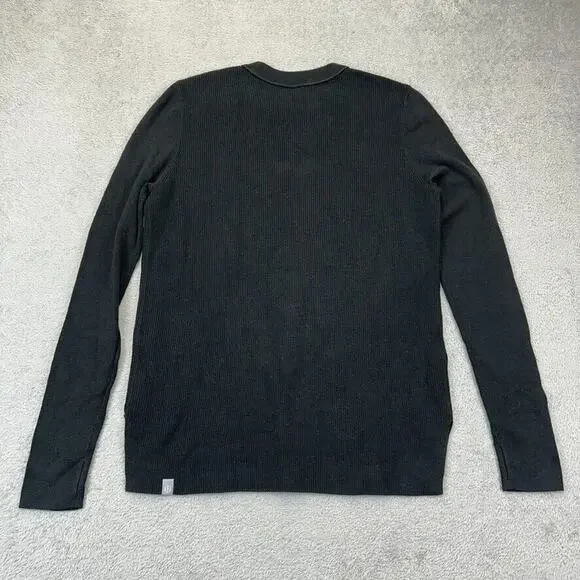 Lululemon Take It All In Cotton-Blend Sweater Black Womens Size S Small - Picture 4 of 6